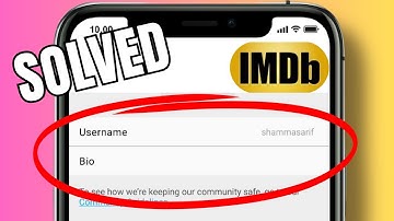 How to write your bio on IMDb