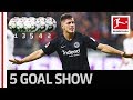 Luka jovics unbelievable 5 goals