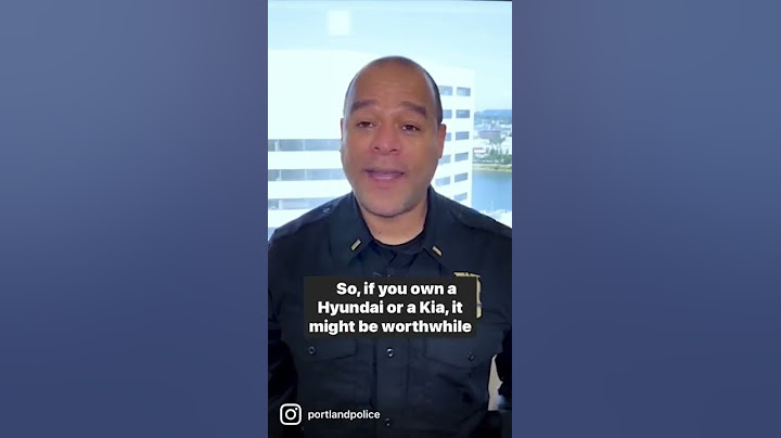 Portland police warn of dramatic spike in Hyundai, Kia thefts, citing viral TikTok challenge