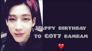 Happy Birthday BamBam 02.05.1997 ❤️