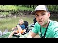 Kayak Fishing  for Creek Monsters with Houston