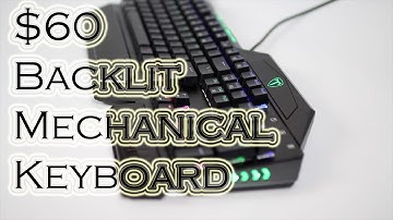 Quick Review: TOMOKO $60 Mechanical Keyboard!