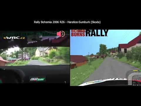 RBR Pro 2021 Vs Real Track (Rally Sumburk 2007, Czech Republic)