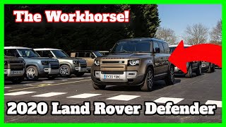 2020 Land Rover Defender Red Cross Fleet