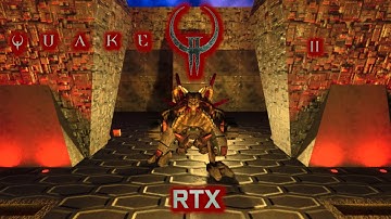 Quake 2 RTX Boss - Makron (No Commentary)