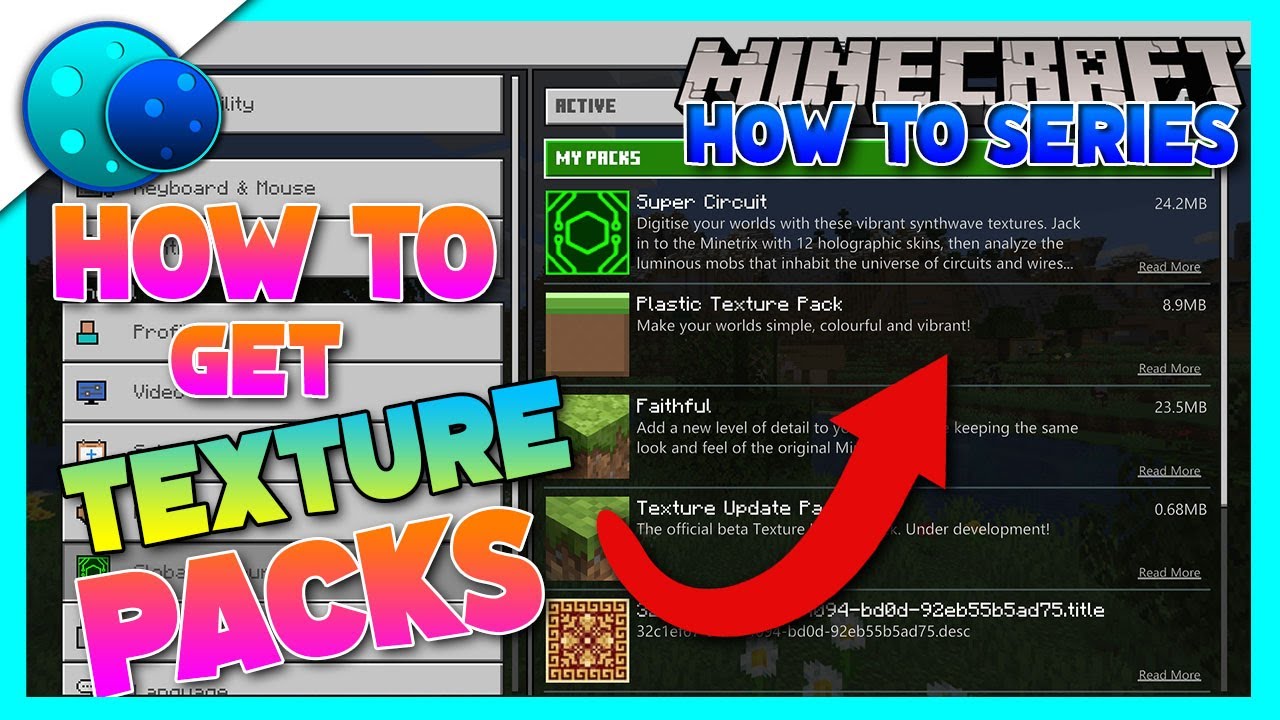 How To Activate Your Custom Texture Packs On Minecraft Bedrock Edition Youtube