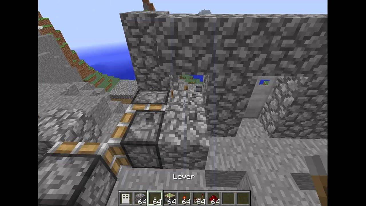 How to Make Simple Passcode Door Locks In Minecraft 1.7.9 (2014) YouTube