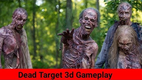 Dead Zombie Target 3d Action Gameplay Level 6 || #game #actiongames
