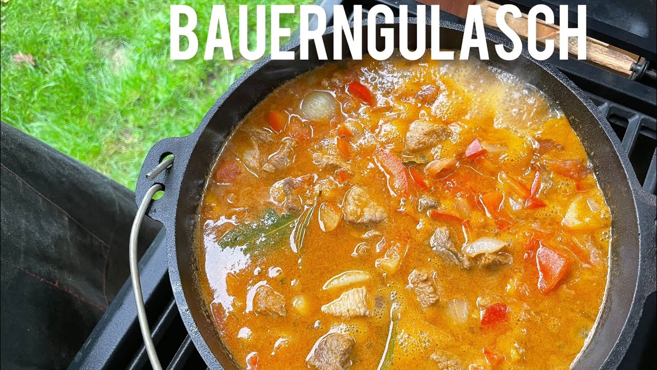 Bauer Willi‘s Bauerngulasch aus dem Dutchoven - YouTube