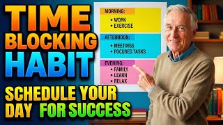 ⏰🔥 Time Blocking Habit — Schedule Your Day For SUCCESS! (The Productivity Secret )