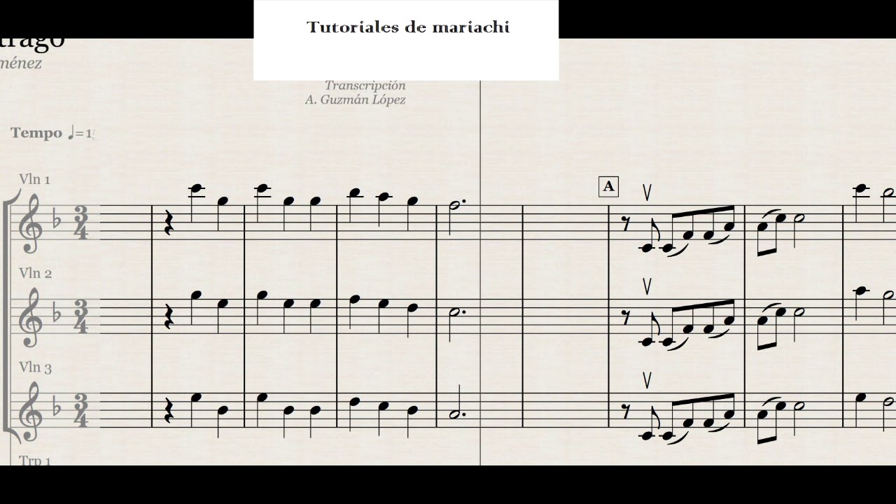 El ultimo trago violines