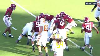 Tennessee OL/Offense vs Alabama Defense (2023)