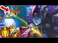 Wild Rift China Vayne ADC | 17KILL PENTA?! MAX CRIT × TRUE DAMAGE VAYNE RUNS WILD | Build & Runes