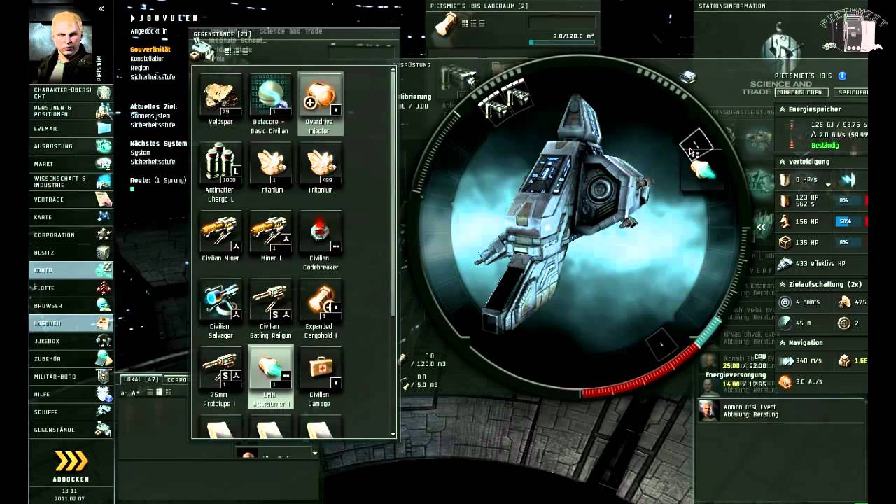 Let's Play EVE Online 014 [Deutsch] [HD] Blueprints und