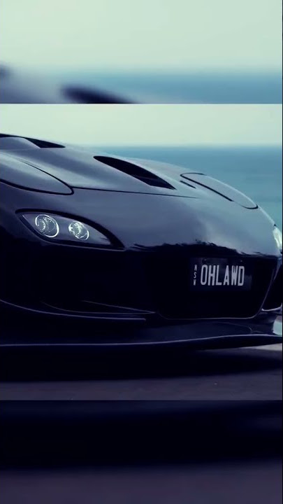 š¤ | black mazda Rx7 | šµ Destination Calabria Song by Alex Gaudino šµ|