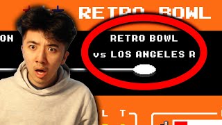 Limited Time Version Of Retro Bowl Predicts Super Bowl 56 Rams Bengals