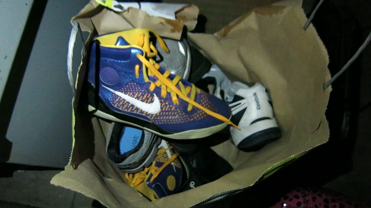 dumpster diving at nike store