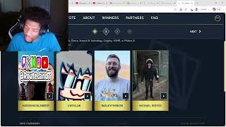Making my Nominations for the Streamer Awards 2026 Update