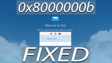3 Fast Fixes for the Mail Error 0x8000000b in Windows 11