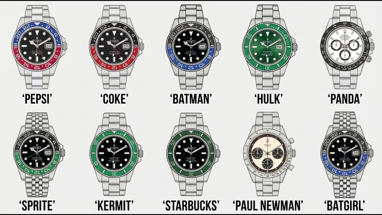 Every Rolex Nicknames Explained in 15 Minutes (Part 1) - YouTube