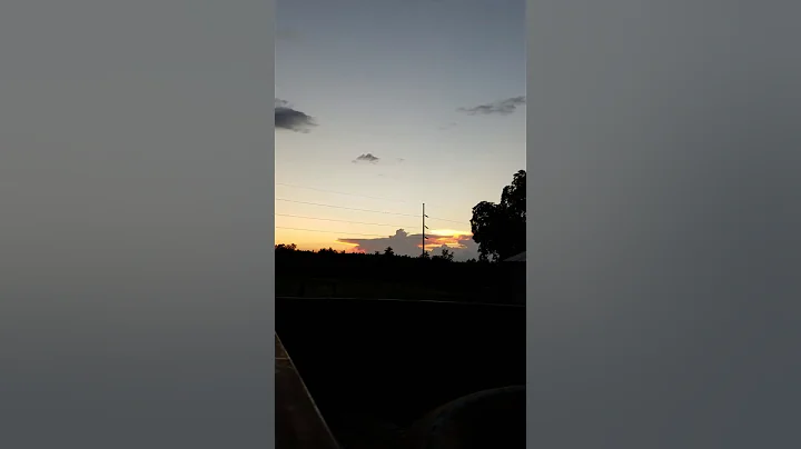 Moments before Darkness!