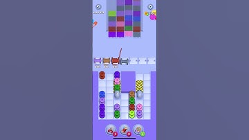 Knit Out Level 452 SOLUTION👻 Watch this step-by-step guide through the level. #walkthrough #knitout