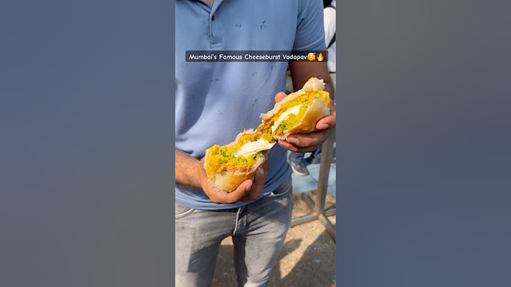 Mumbai’s Famous Cheeseburst Vadapav🔥 | #shortsviral