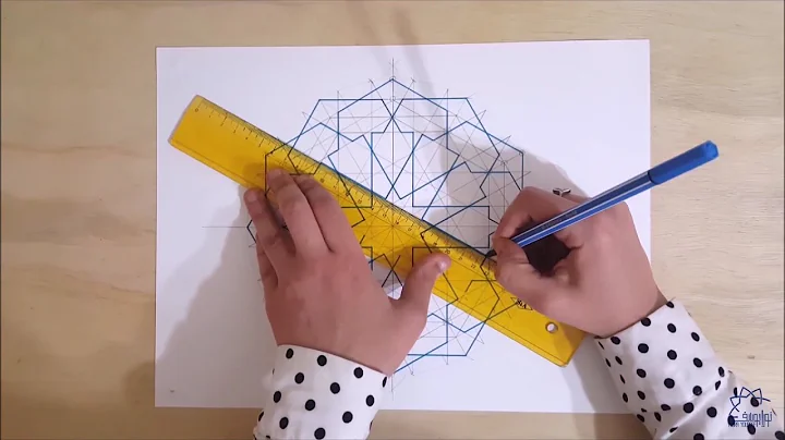 How to draw an Islamic geometric pattern #5 |