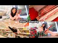 target shopping + wrap christmas presents with me! | vlogmas 15