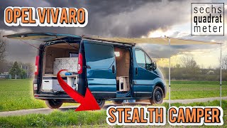 Stealth Camper Opel Vivaro  Gregor von sechsquadratmeter