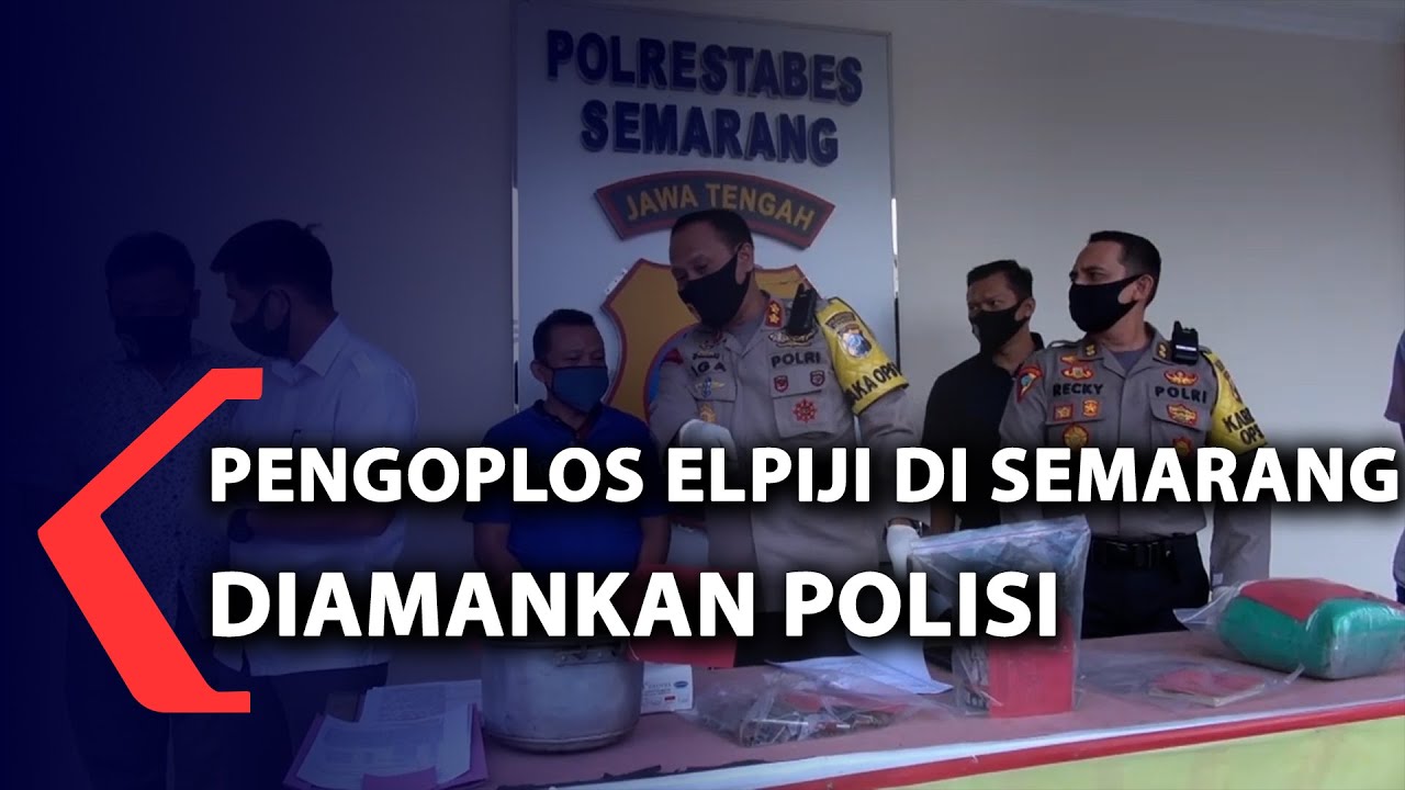 Pengoplos Elpiji di Semarang Diamankan Polisi
