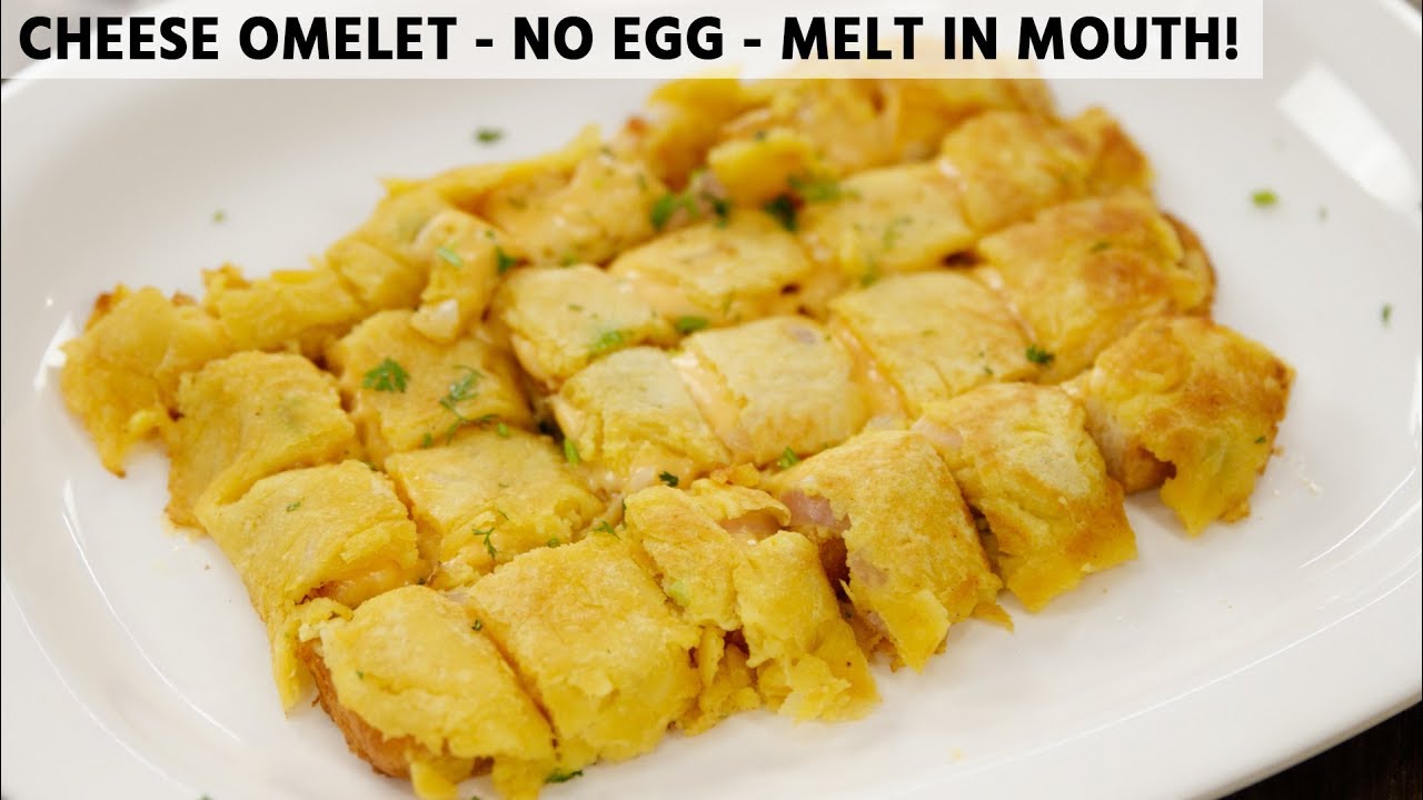 Cheese Omelette Recipe - NO EGG - Street Style Cheesy Veg Omelet Bread CookingShooking | Yaman Agarwal