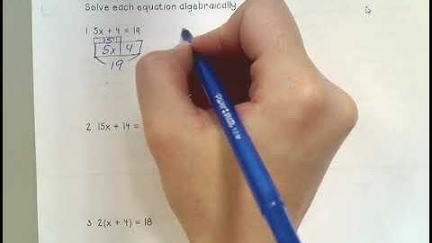 Grade 7 Module 3(2) Lesson 22: 2-Step Equations