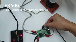 Fk406 Timer Switch 0-3Hr. Linear Adjust