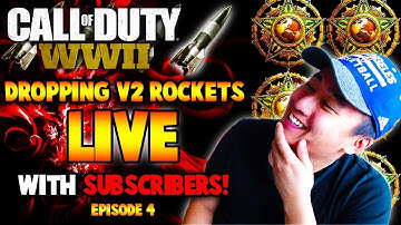 Dropping V2 ROCKETS with Frizzeyes! - COD WW2
