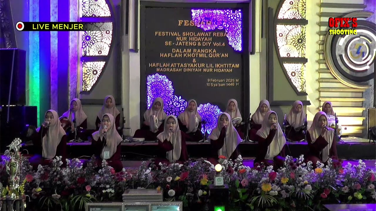 AL-MUNIR II (WONOSOBO) || FESBAH Festival Rebana Nur Hidayah Menjer Se-Jateng & DIY Tahun 2025
