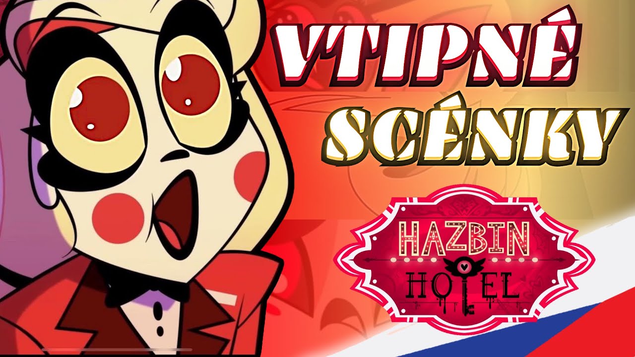 VTIPNÉ SCÉNKY Z HAZBIN HOTELU🤣 [CZ DABING]