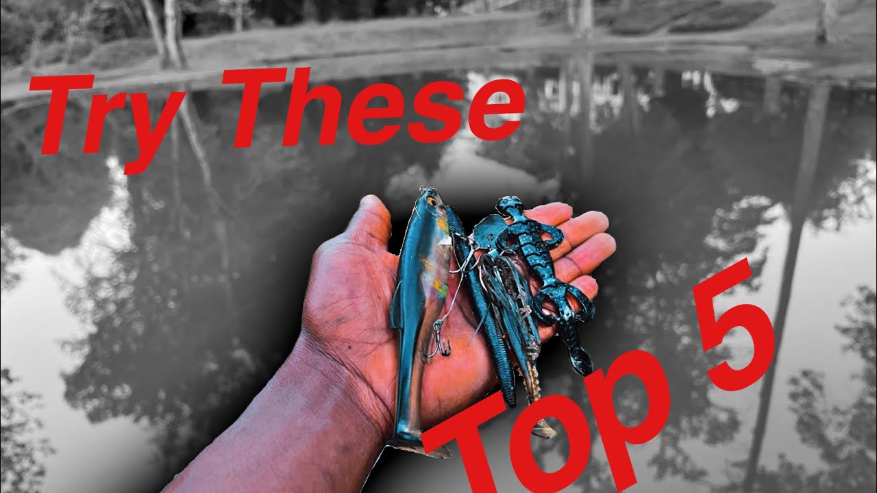 My TOP 5 Lures To Catch Bass In Any PRESSURED Pond