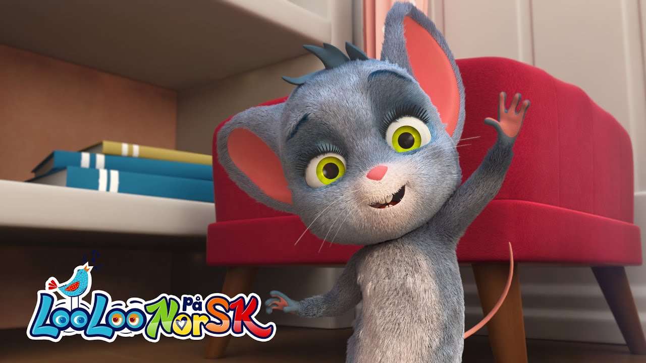 Hikori Dikori Dokke 🐭✨ Norsk Barnerim og Sanger - LooLoo Barnesanger på Norsk