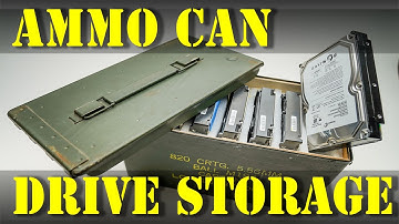 DIY Hard Drive Transport/Storage Case