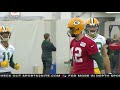 RODGERS ARRIVES AT PACKERS TRAINING CAMP