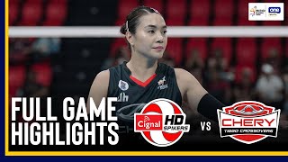 CIGNAL vs. CHERY TIGGO | FULL GAME HIGHLIGHTS | 2024 PVL ALL-FILIPINO CONFERENCE | APRIL 11, 2024