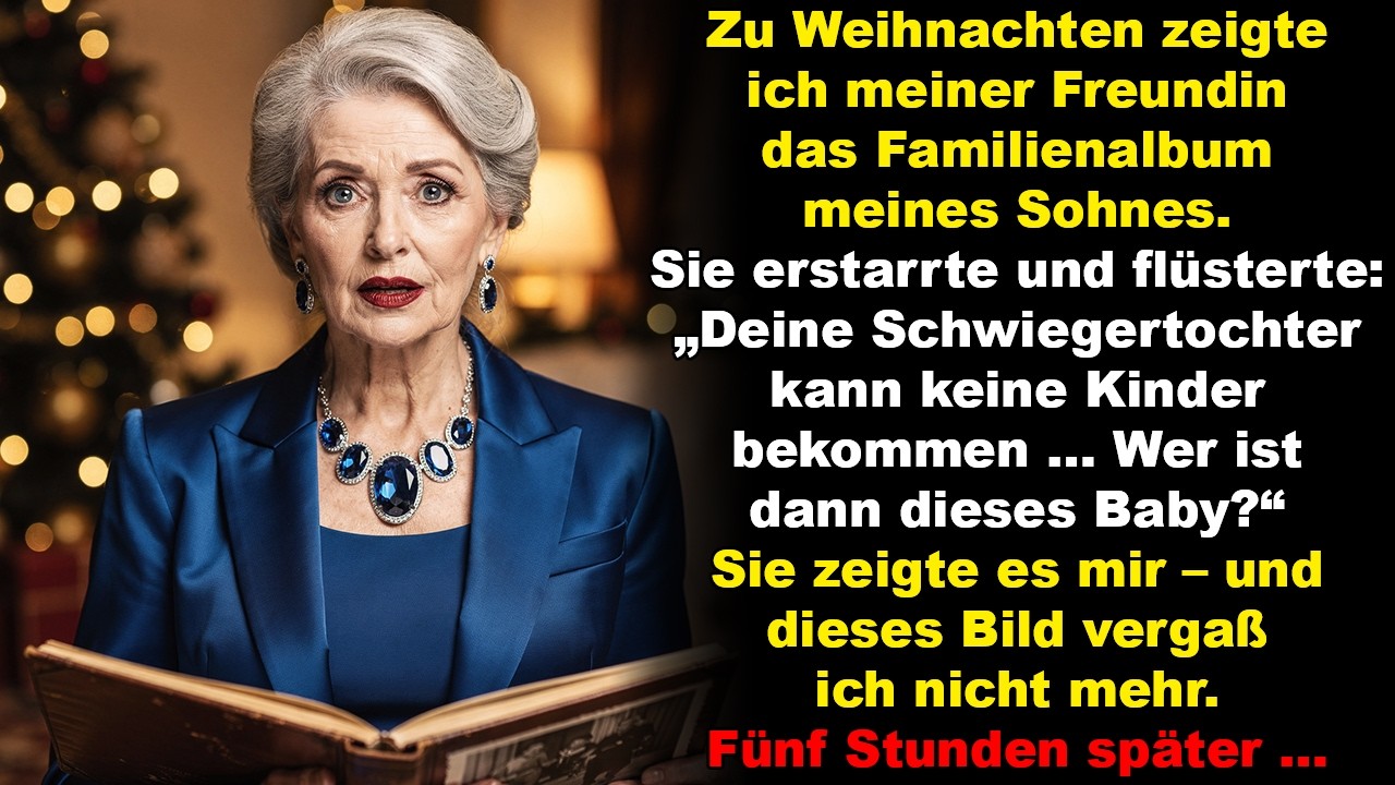 Zu Weihnachten holte ich das Familienalbum hervor. Meine beste Freundin flüsterte„Wirkt das seltsam“