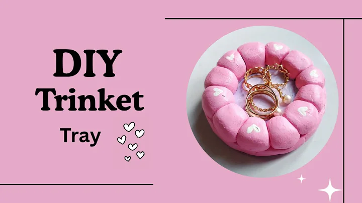 Clay Trinket Tray Making Step-by-step || Easy Craft for Kids || Handmade Craft 