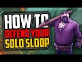 Sea of Thieves: How to Defend your Ship Solo [Sloop Survival]