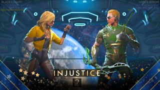 Injustice 2 - Black Canary Vs. Green Arrow