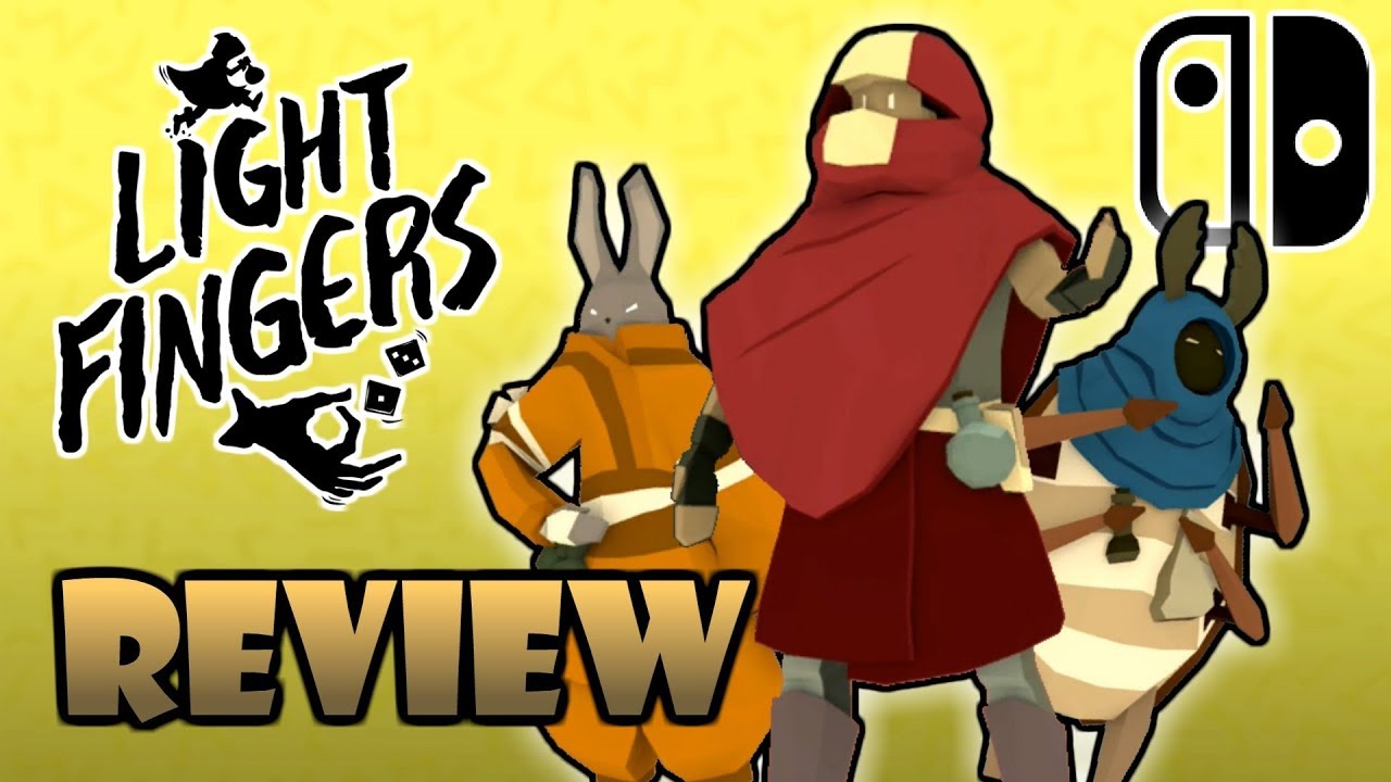 LIGHT FINGERS Review Nintendo Game | 2 Left Thumbs - YouTube