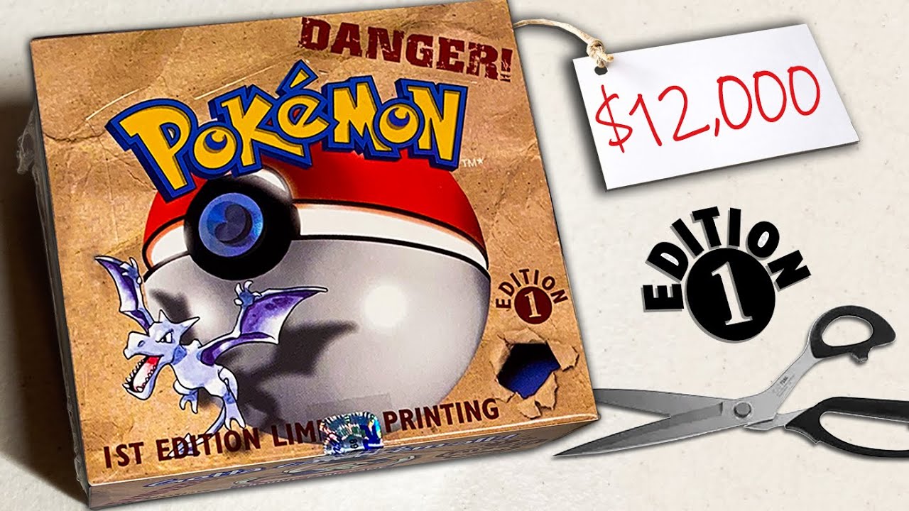 First Edition Pokemon Booster Box