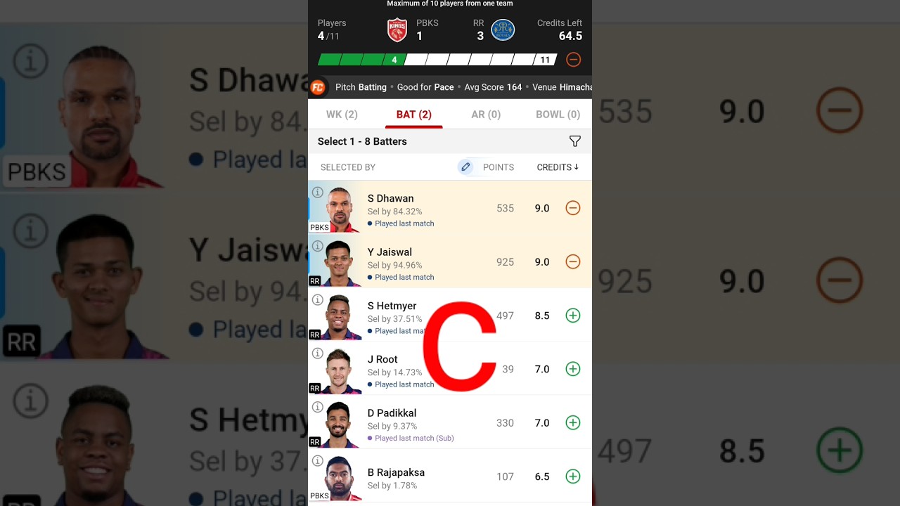 PBKS vs RR Dream11 Prediction | PBKS vs RR Dream11 Team | Punjab vs Rajasthan | PBKS vs RR IPL 2023