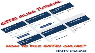 How to file GSTR1///GSTR1 monthly Return filing process///GST Return filing///English version